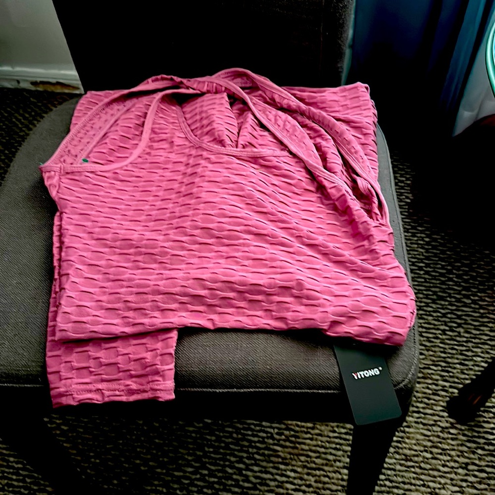 Pink bodysuit